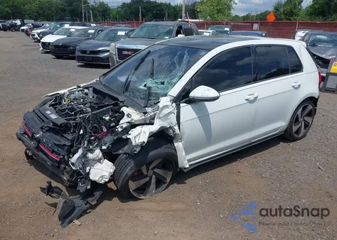 2018 Volkswagen Golf Gti 2.0T Autobahn/2.0T S/2.0T Se from USA, damaged, VIN 3VW447AU0JM250446